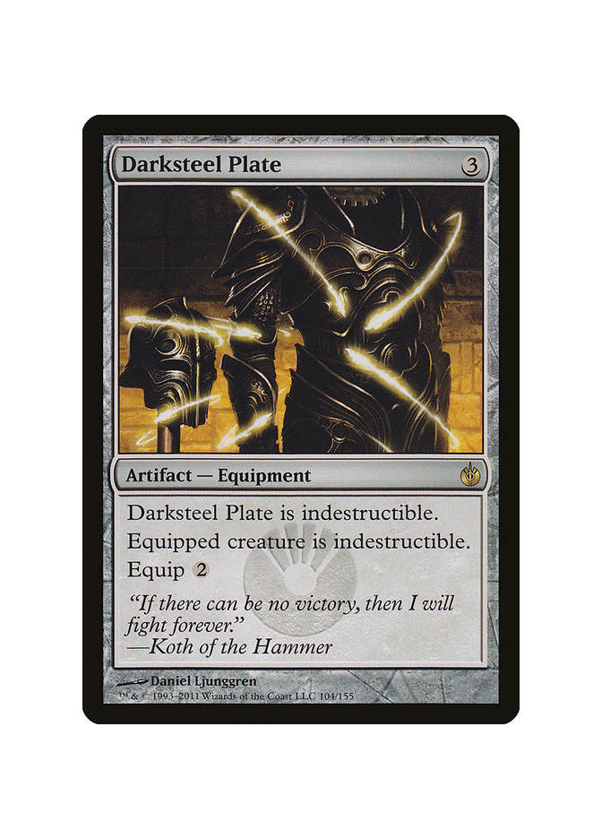 Darksteel Plate - Foil