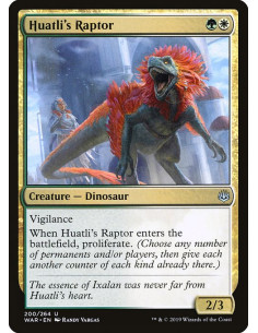 Huatli's Raptor - Foil