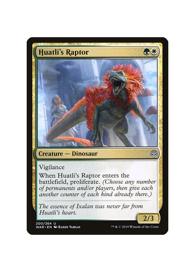Huatli's Raptor - Foil