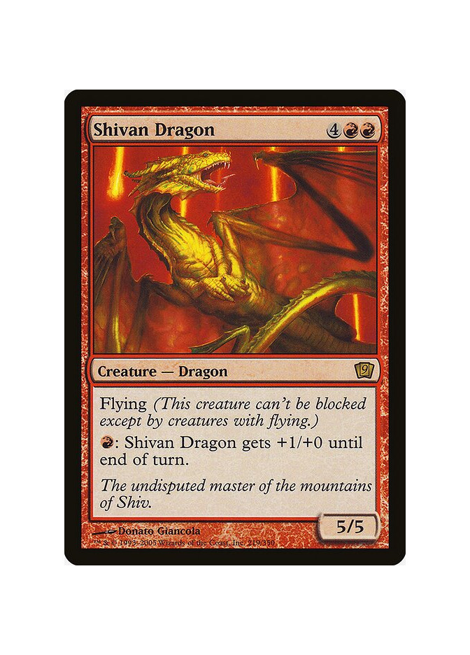 Shivan Dragon - Foil
