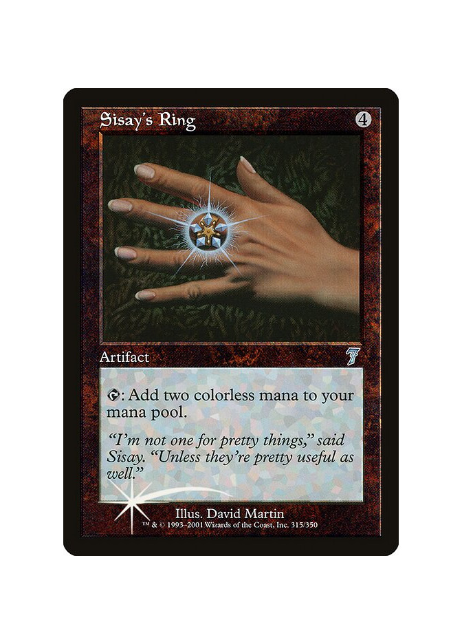 Sisay's Ring - Foil