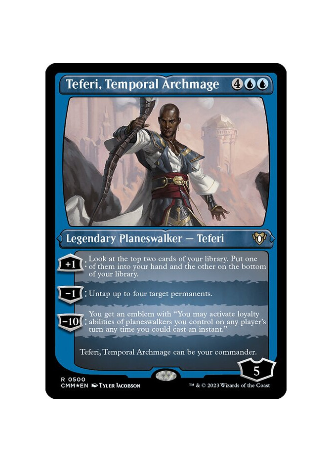 Teferi, Temporal Archmage - Foil
