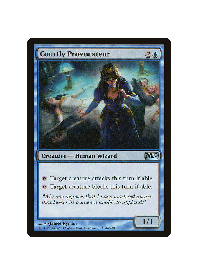 Courtly Provocateur