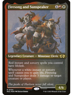 Firesong and Sunspeaker - Foil