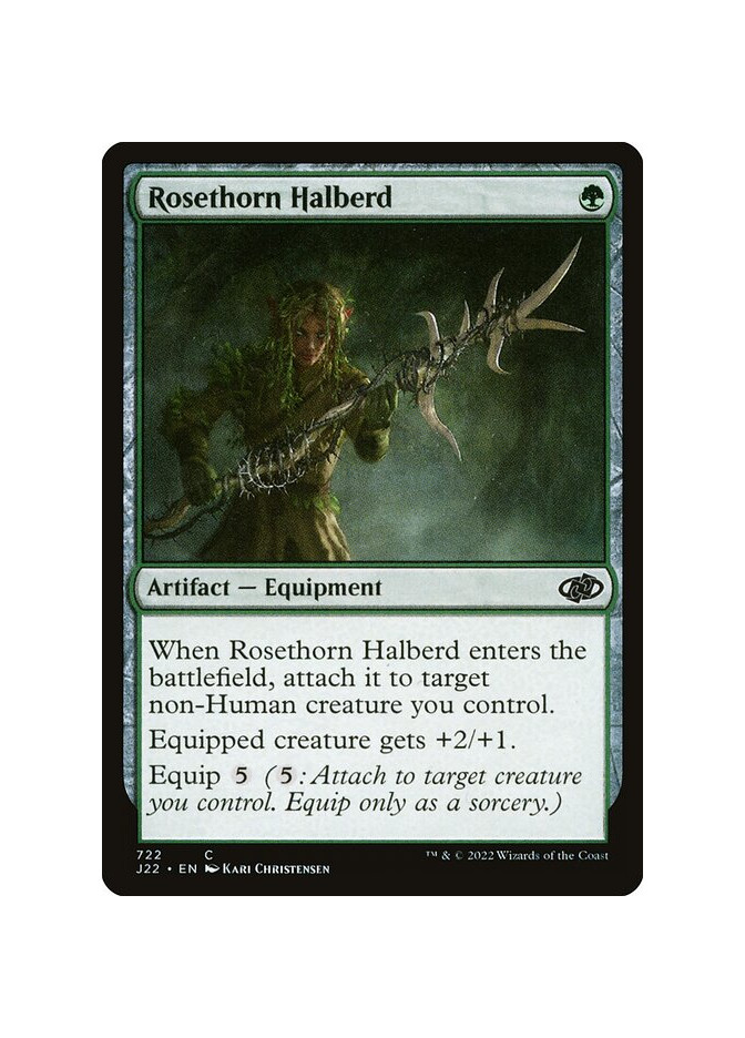 Rosethorn Halberd