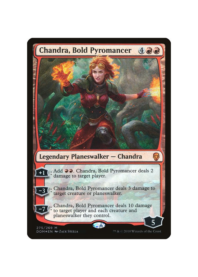 Chandra, Bold Pyromancer - Foil