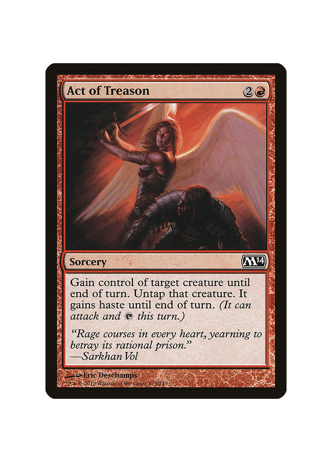 Act of Treason - Foil