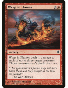 Wrap in Flames - Foil
