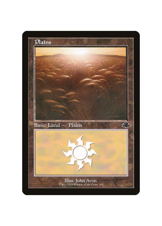 Plains - Foil