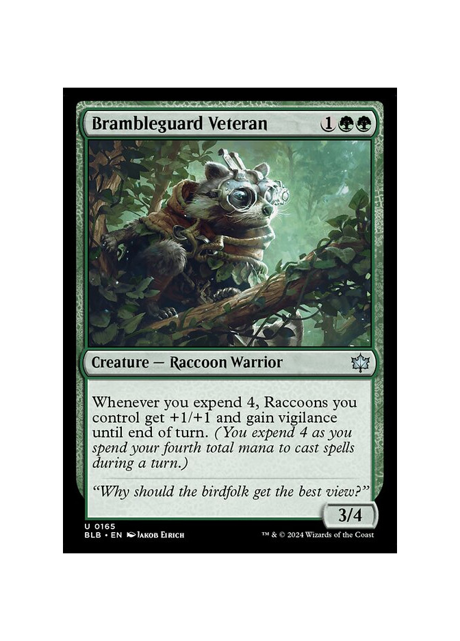 Brambleguard Veteran - Foil