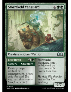 Stormkeld Vanguard // Bear Down - Foil