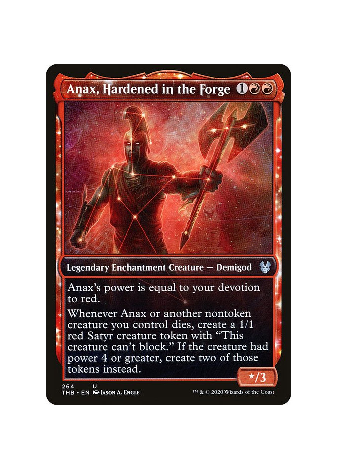 Anax, Hardened in the Forge