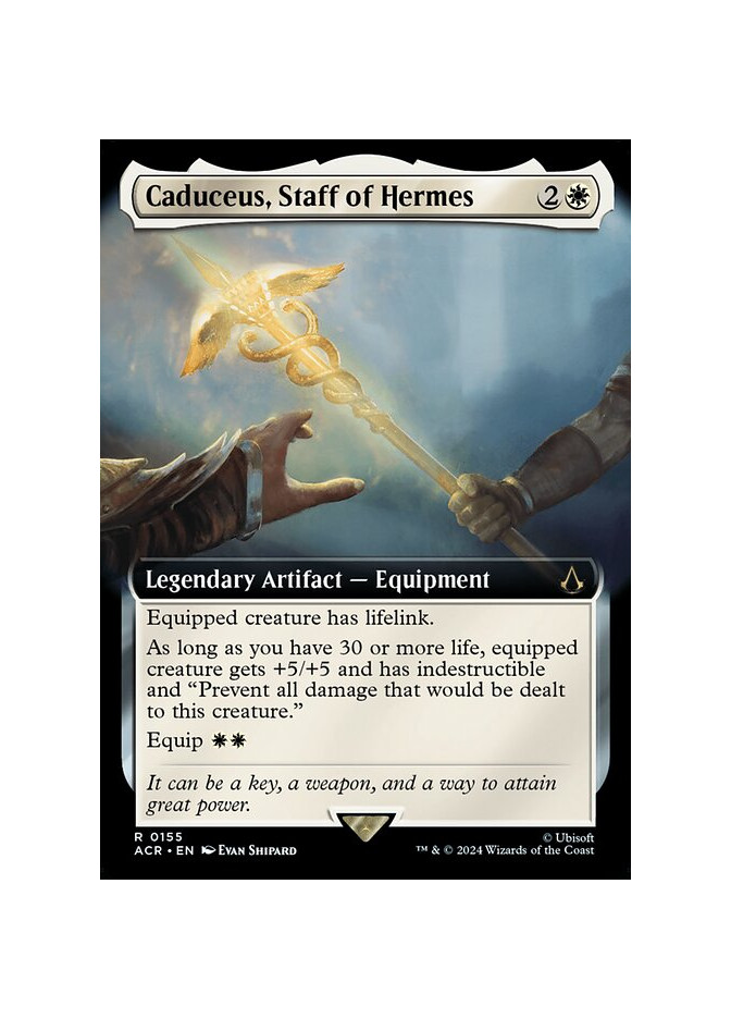 Caduceus, Staff of Hermes - Foil