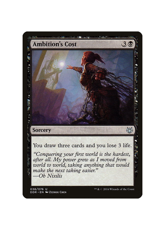 Ambition's Cost