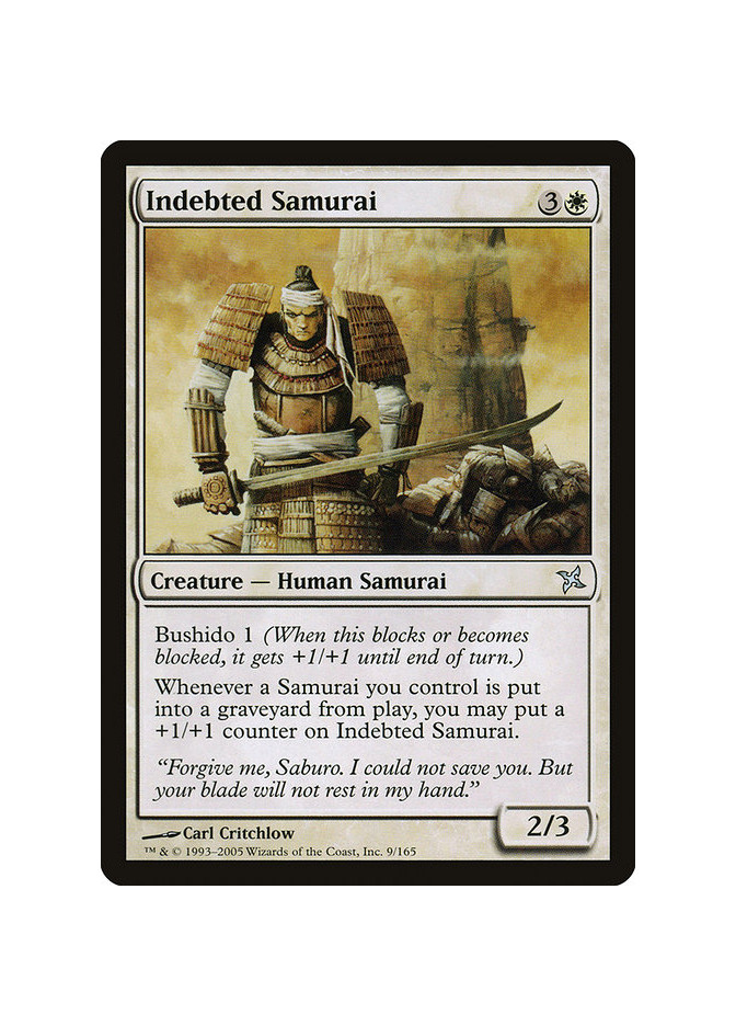 Indebted Samurai - Foil