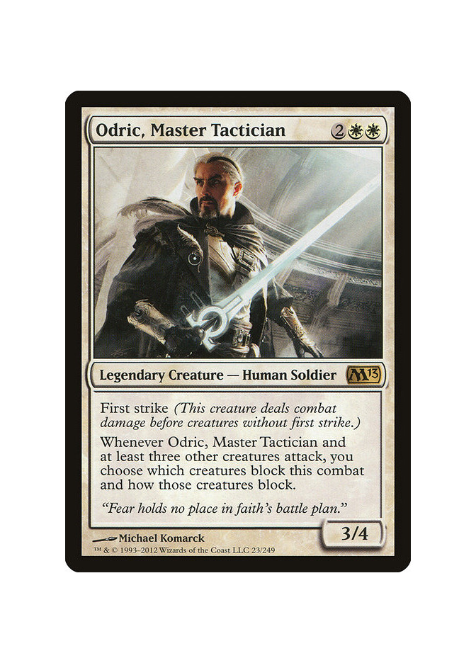 Odric, Master Tactician