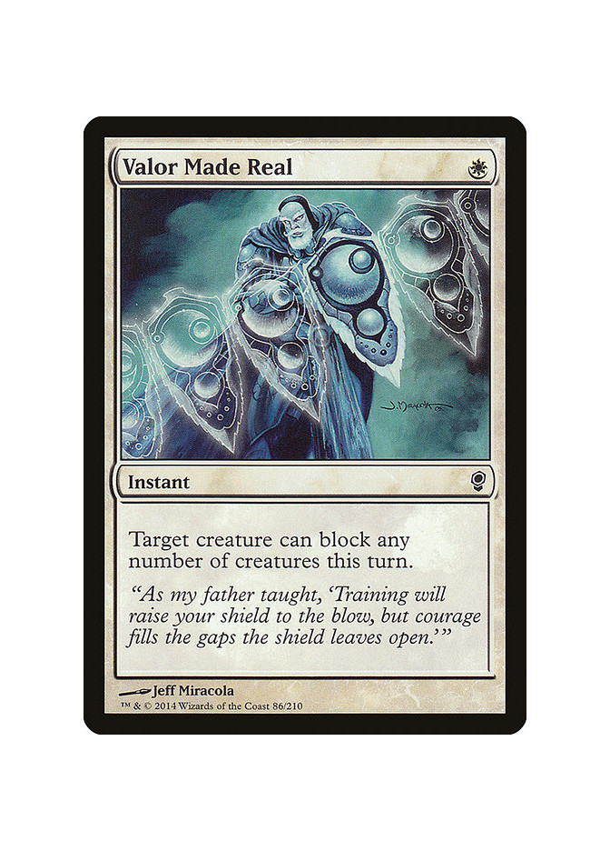Valor Made Real - Foil