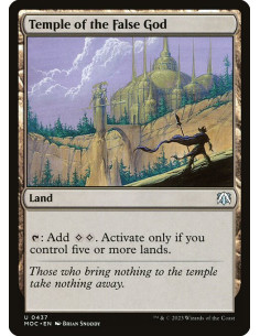 Temple of the False God