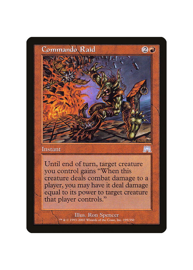 Commando Raid - Foil