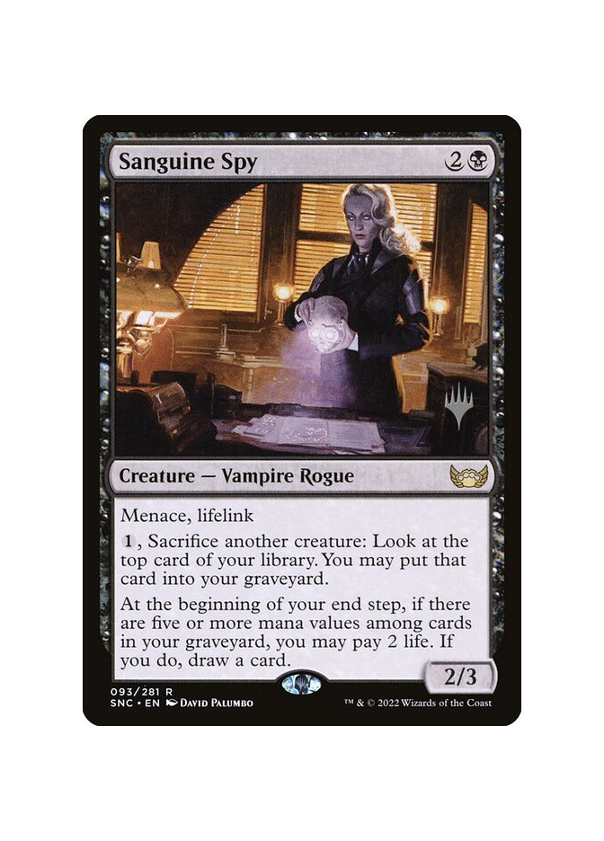 Sanguine Spy - Foil