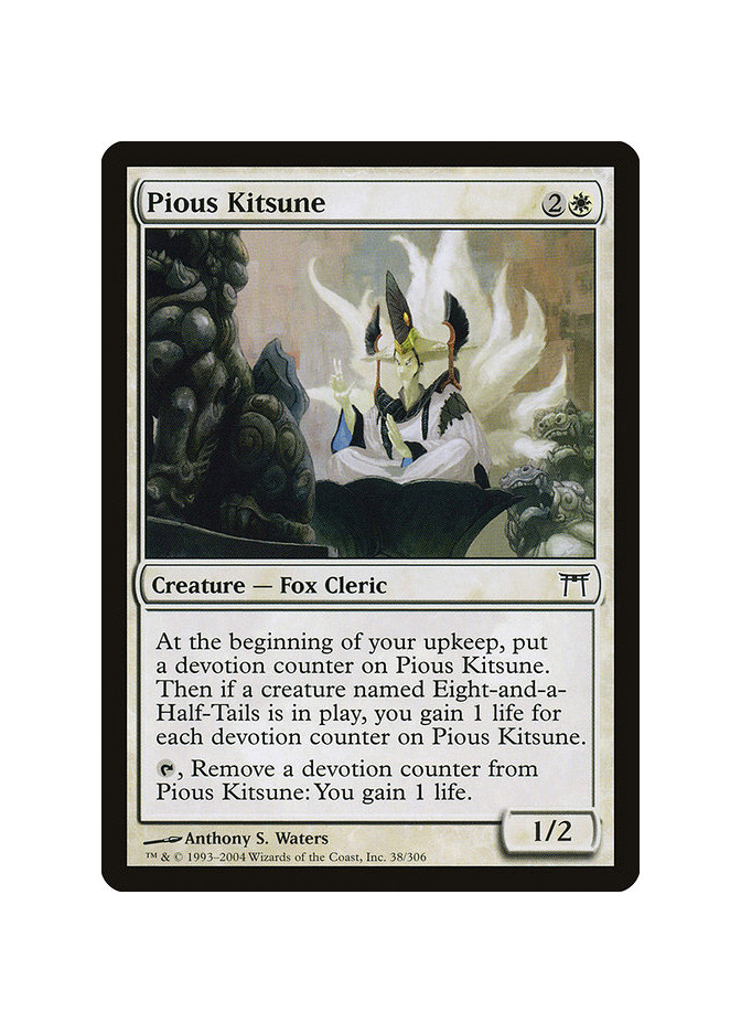 Pious Kitsune - Foil