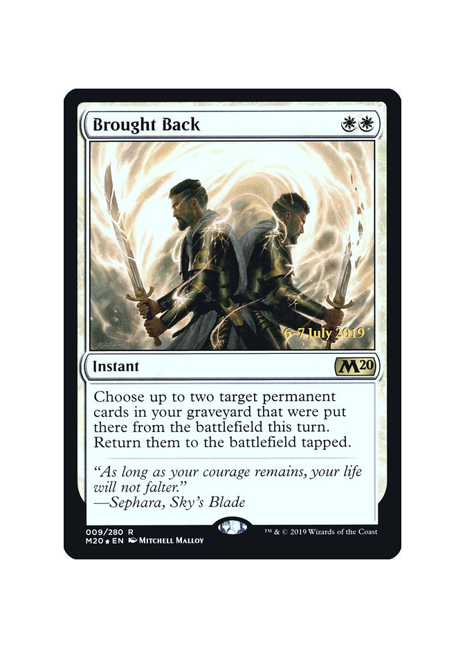 Brought Back - Foil