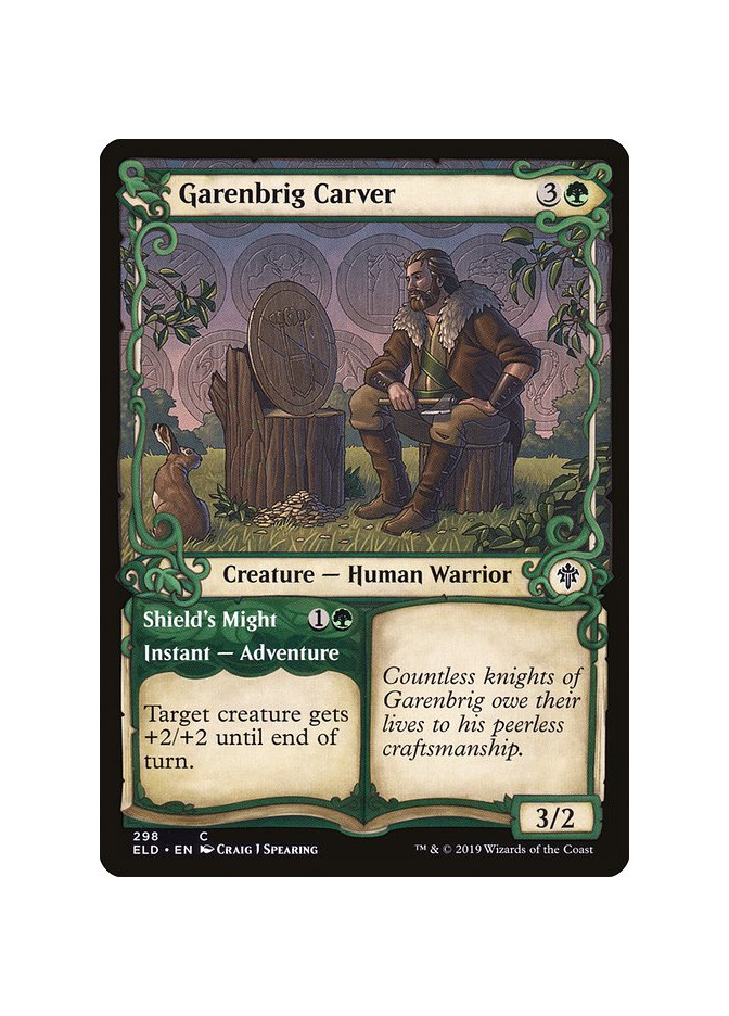 Garenbrig Carver // Shield's Might