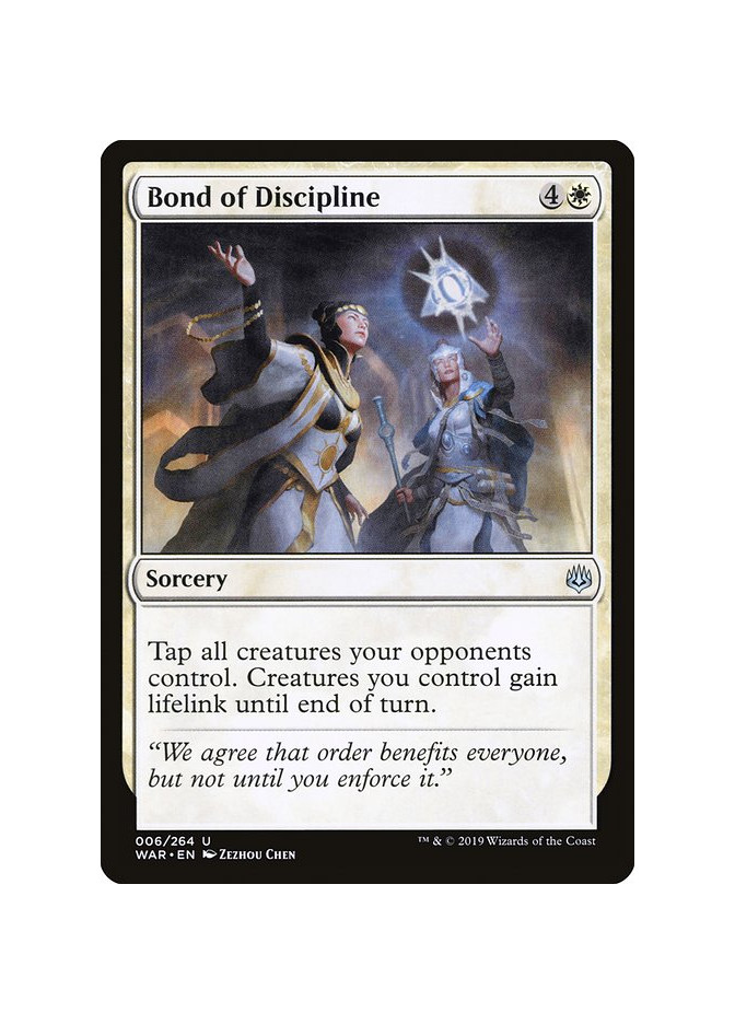 Bond of Discipline - Foil