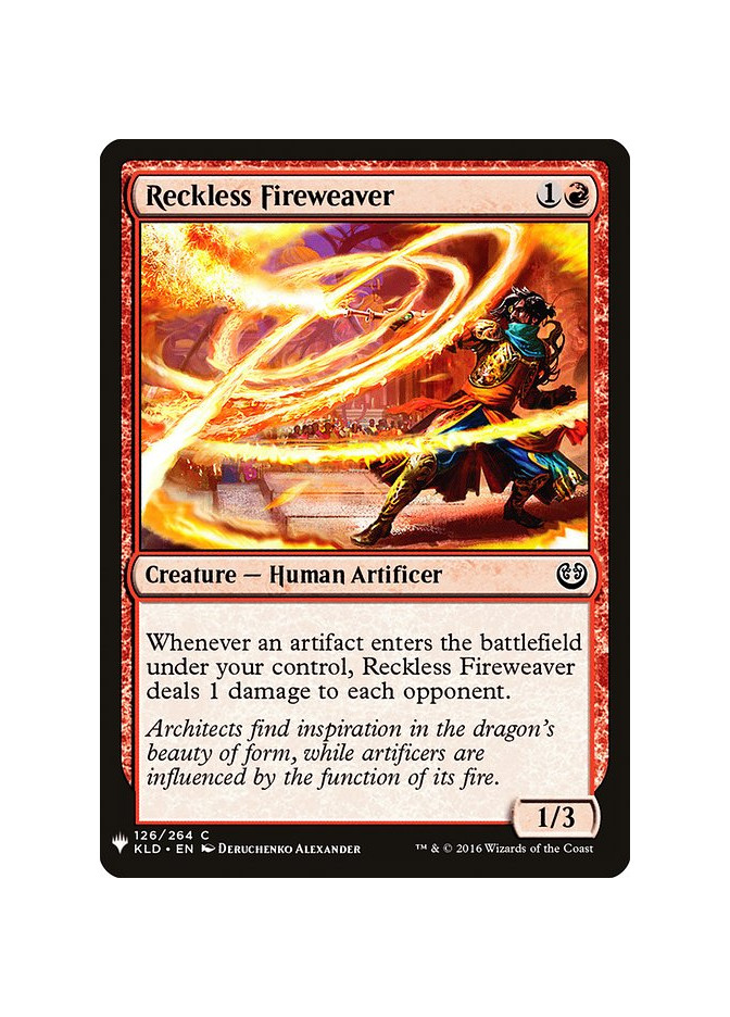 Reckless Fireweaver