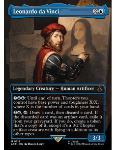 Leonardo da Vinci - Foil