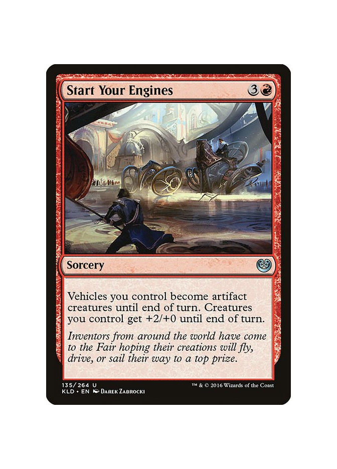 Start Your Engines - Foil