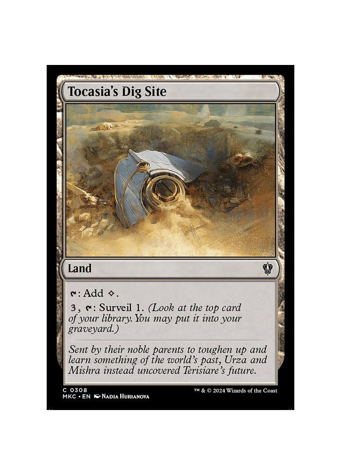 Tocasia's Dig Site