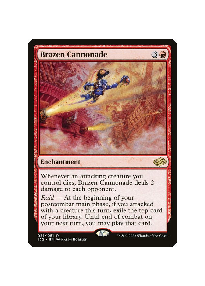Brazen Cannonade