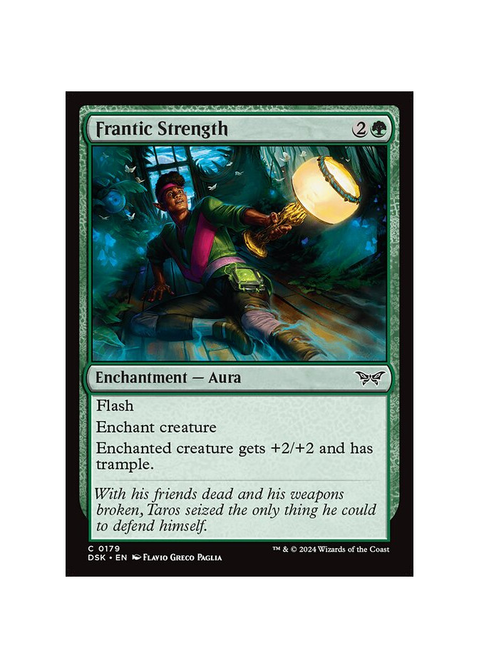 Frantic Strength - Foil