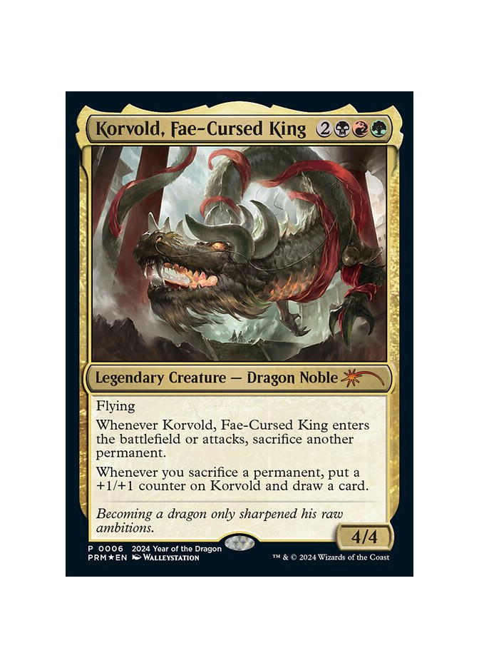Korvold, Fae-Cursed King - Foil