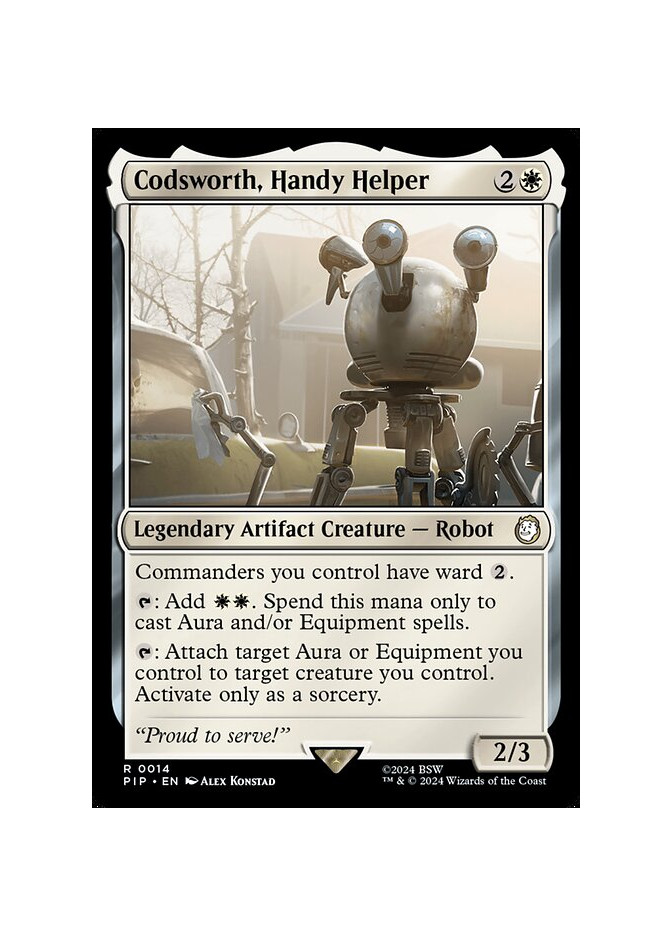 Codsworth, Handy Helper