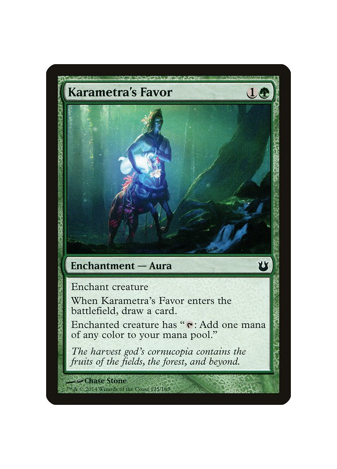 Karametra's Favor - Foil