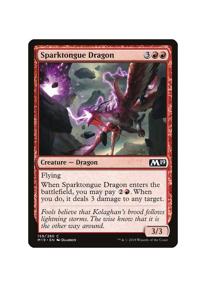 Sparktongue Dragon