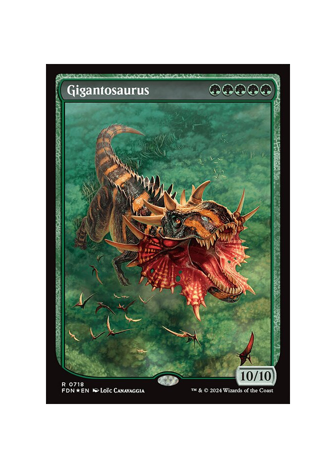 Gigantosaurus - Foil