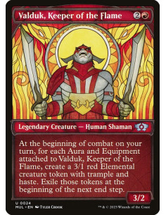 Valduk, Keeper of the Flame - Foil
