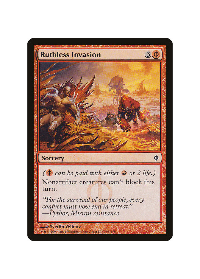 Ruthless Invasion - Foil