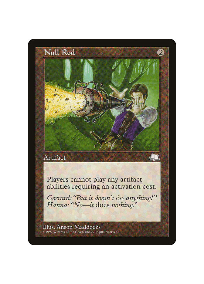 Null Rod