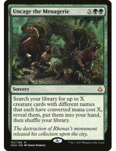 Uncage the Menagerie - Foil