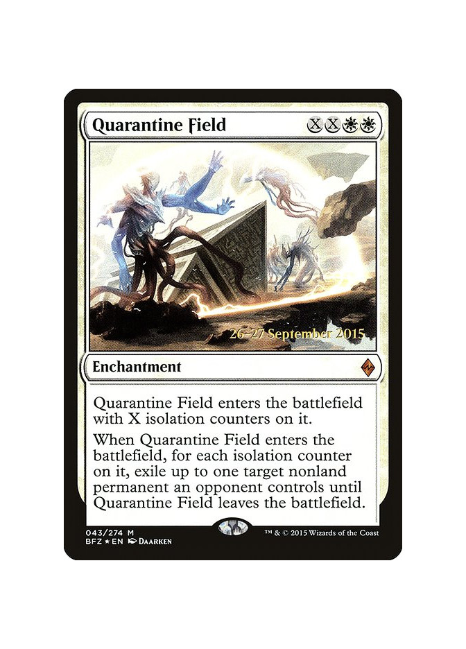 Quarantine Field - Foil
