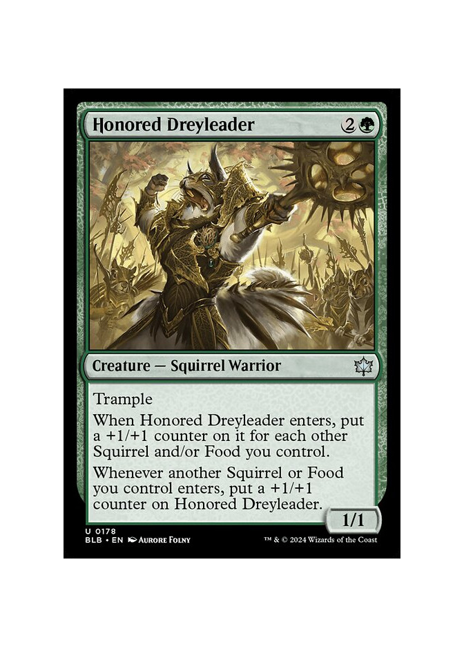 Honored Dreyleader - Foil