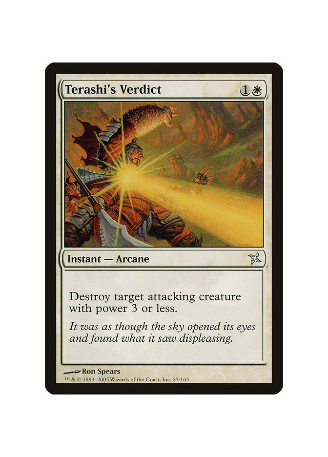 Terashi's Verdict