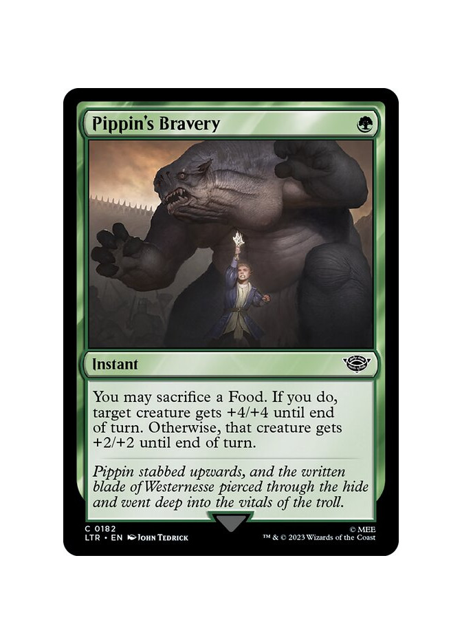 Pippin's Bravery