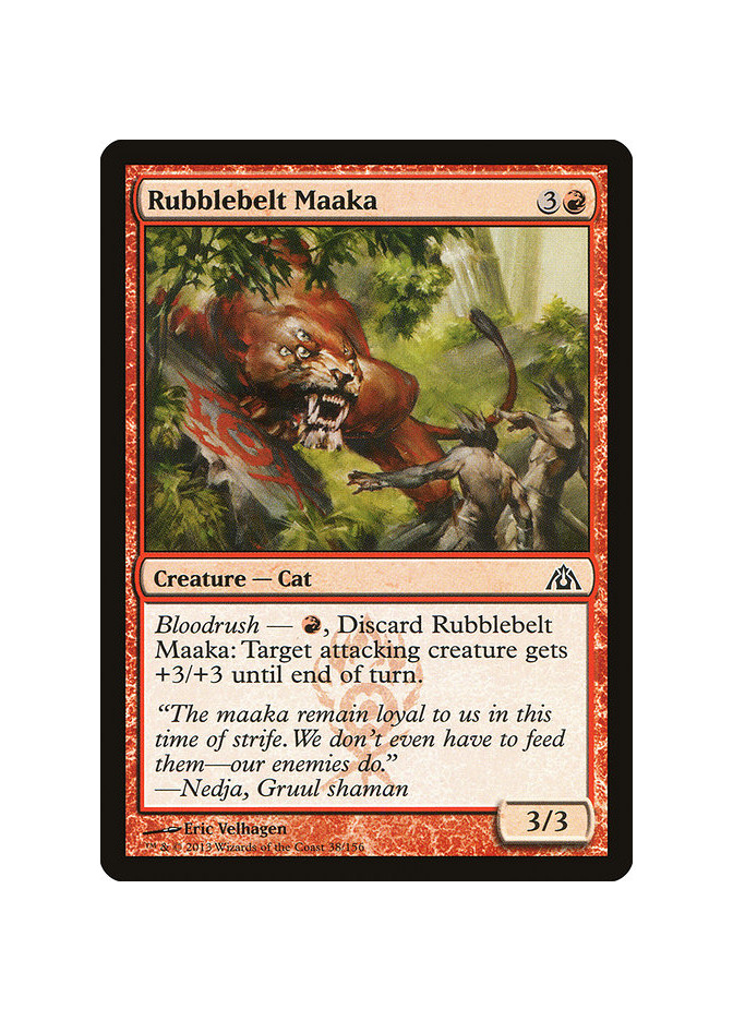 Rubblebelt Maaka - Foil