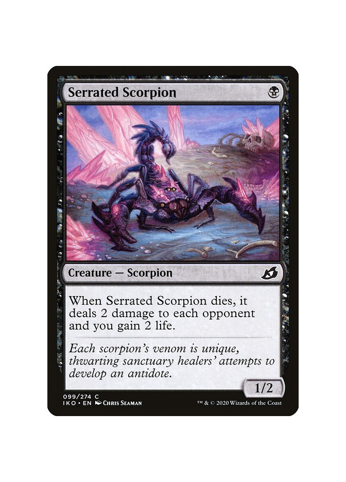 Serrated Scorpion - Foil