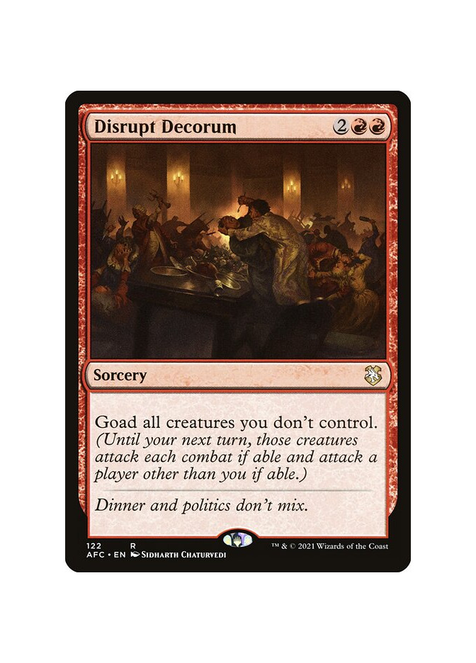 Disrupt Decorum